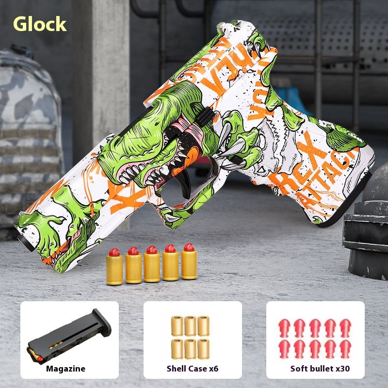 Automatic Breech Toy Gun Puzzle Toy