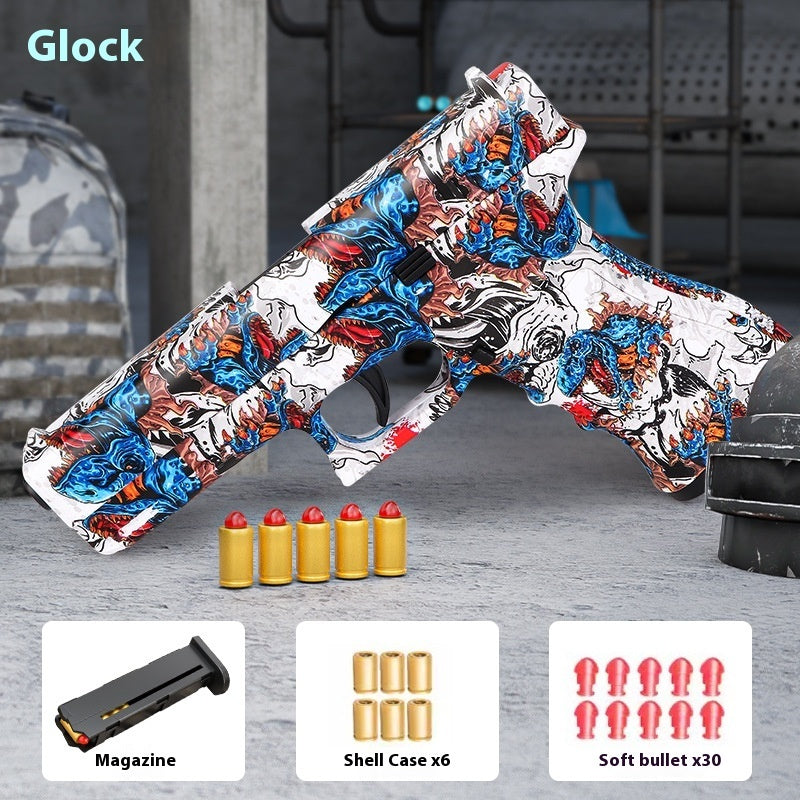 Automatic Breech Toy Gun Puzzle Toy